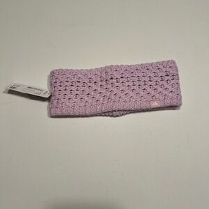 NWT Adidas Womens Fleece Lined Crestline Headband OSFA Orchid Fusion Purple (D4)